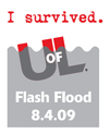 I survived the flash flood.