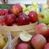 Locally grown apples