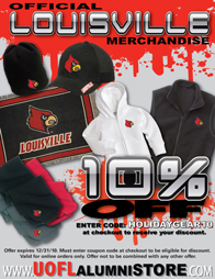 UofL Alumni Store. Best Price! Coupon code: HOLIDAYGEAR10